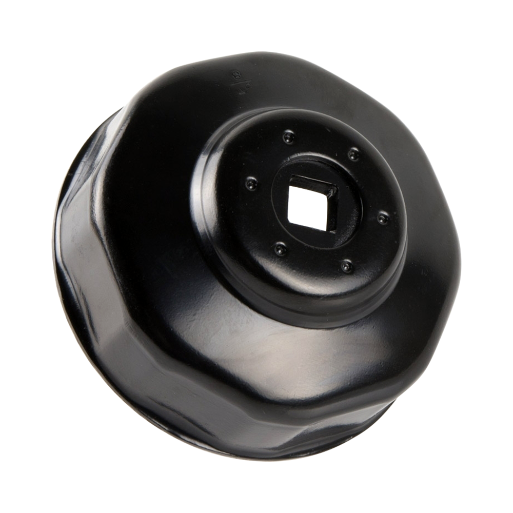 Oil Filter Wrench Cap Style 76mm 8 Flutes 3/8" Dr