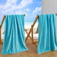 thumbnail image 1 of Paquete de 2 toallas de playa Great Bay Home, 76 x 152 cm, algodón, 1 of 6