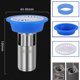 thumbnail image 4 of 304 Stainless Steel Floor Drain Core Deodorant Insect Proof Bathroom Deep Water Seal Bathroom Sealed Sewer Sink Deodorant Cover, 4 of 11
