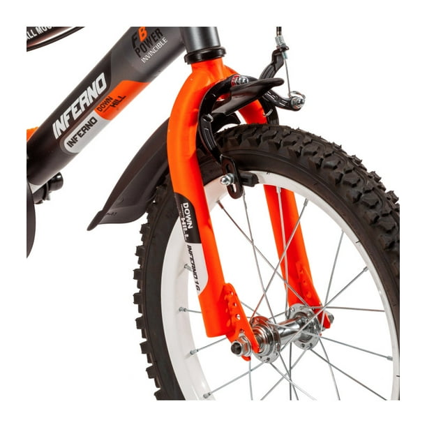 Bicicleta Infantil Unibike rodada 16 con ruedas de entrenamiento