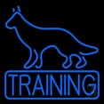 thumbnail image 1 of Dog Training LED Neon Sign 24" Tall x 24" Wide - inches Black Square Cut Acrylic Backing, with Dimmer - Premium built indoor Sign for Club, Home décor, Event, Workshop, Storefront., 1 of 7