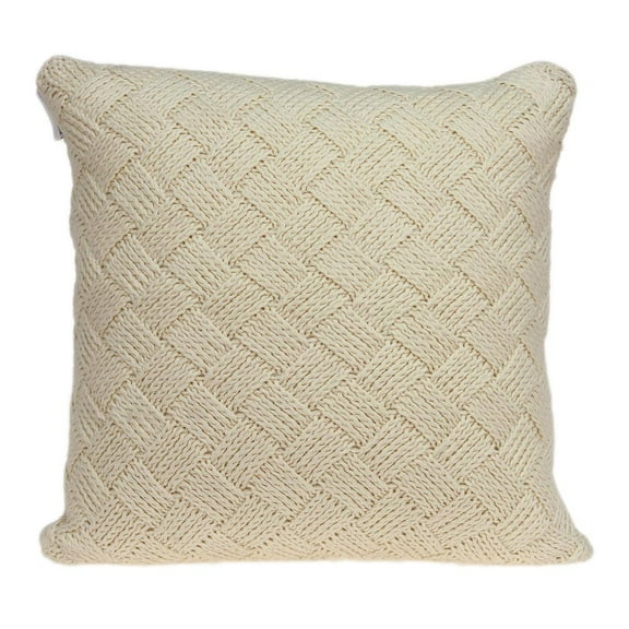 Parkland Collection Caden Beige Throw Pillow