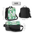 thumbnail image 2 of Vsdgher Cactus Plants Pattern Reusable Lunch Box, Insulated Lunch Bag Thickened Thermal Leakproof Lunch Tote Bag for Adult Office & Travel Picnic, 2 of 7