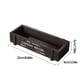 thumbnail image 3 of Jardinera rectangular de madera para suculentas, organizador de contenedor de almacenamiento decorativo para decoración de estantes de ventana de oficina en casa, mini maceta de cactus, estilo, 3 of 6