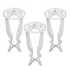 thumbnail image 1 of AURARMLET 3Ud Soporte Para Pelucas Con Estable Soporte Plástico Para Estilistas Y Tiendas, 1 of 8