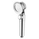 thumbnail image 1 of Cabezal de ducha de mano con aumento de presión, rociador de baño de agua chapado en plástico de 20 mm, plateado Methold HA006295-01, 1 of 6