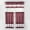 Burgundy, variant on Decotex 3 Piece Live Love Laugh Gingham Check Plaid Kitchen Window Curtain Tiers and Valance Set (Yellow, 36" Tiers with 14" Valance)