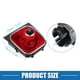 thumbnail image 4 of Bota de palanca de cambios manual Unique Bargains para Volkswagen Golf MK7 2013-2018 Rojo, 4 of 7