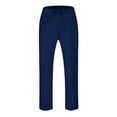 thumbnail image 4 of XINPING Summer Pants for Men Relaxed Fit Outdoor Casual Pants Breathable Dress Pants Beach Summer Lightweight Trousers, 4 of 8