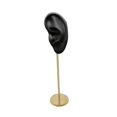 thumbnail image 3 of kurtrusly Earring Display Stand Human Ear Model Organizer Holder Showcase Stud Jewelry Left Ear Black Height: 18cm 1Set, 3 of 6