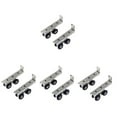 thumbnail image 4 of Worgeous 4 Sets  Sliding Door Roller Metal Pulley Wheels Door Roller Replacement for Wardrobe, 4 of 8