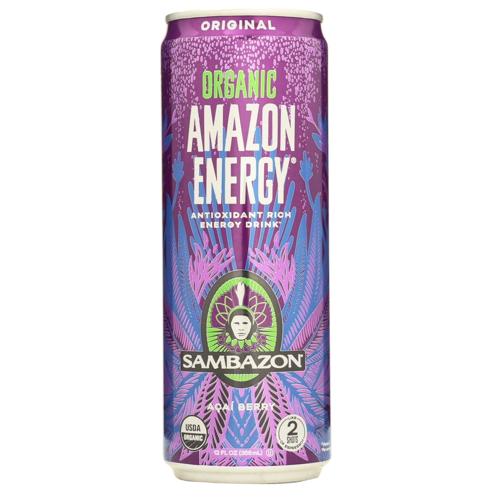 Sambazon Organic Amazon Energy Drink Original, 12 Fl Oz