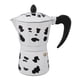 thumbnail image 2 of Moka De Color Leche De Vaca, De Aluminio Para Estufa, Espresso Con Diseño único De Patrón De Vaca, Portátil Y Compacta Para El Hogar, , Viajes De Camping Al Aire, 2 of 7