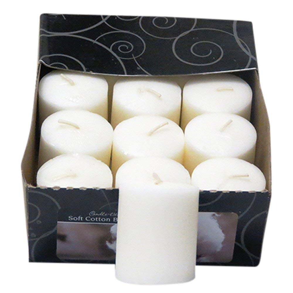 Per Candle Piece Price 210571 Soft Cotton Candle-Lite Flat Top Votive Candle