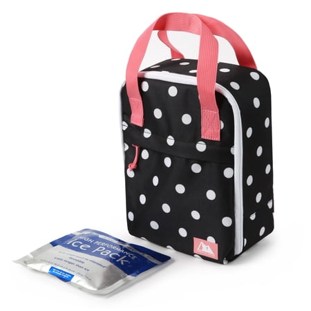 Arctic Zone Upright Lunch Kit Dots