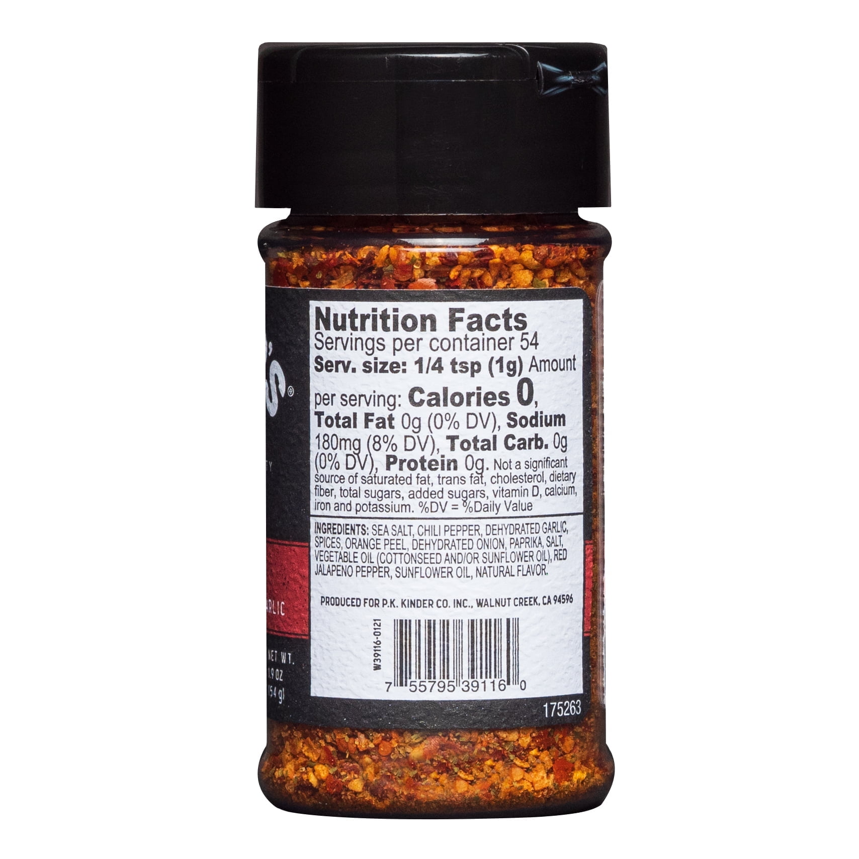 Kinder's Red Jalapeno Garlic Seasoning (7 Ounce), 1 unit - Harris