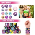 thumbnail image 4 of Set Party Favors de 122 piezas de patines sobre ruedas Tazimi para hip hop y disco, 4 of 7