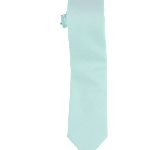 bar III Mens Beach Solid Self-tied Necktie, Green, One Size