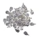 thumbnail image 3 of 50pcs Colgantes De Plata Antigua Etiqueta Mano Para Fabricación De Joyas De Bricolaje, 3 of 9