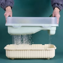 UPOUART Wear Resistant Multi Feature Turtle Cage for Pet with Platform and Easy Cleaning