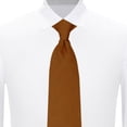 thumbnail image 5 of Jacob Alexander Men's Woven Subtle Mini Squares Pre-Tied Clip-On Neck Tie - Vegas Gold, 5 of 8