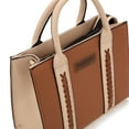 thumbnail image 6 of Wrangler Tote Bags for Women and Purse for Women with Adjustable Strap, Brown, 6 of 7