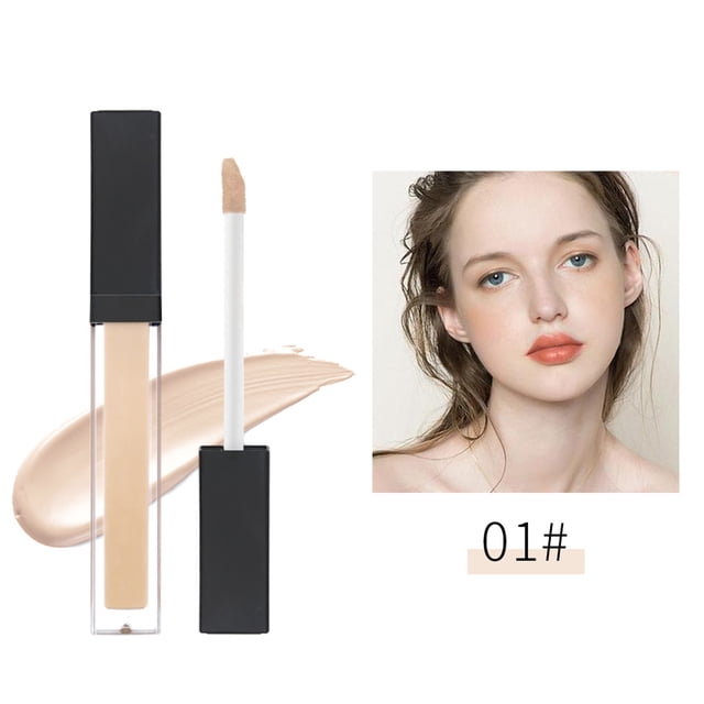 SIfdSeng Concealer Covers Dark Circles Covers Acne Marks Natural Makeup Foundation Concealer 6.5Ml Powder Foundation