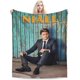 thumbnail image 1 of Manta de franela de Niall Horan, ideal para decorar el hogar y la habitación durante todo el año, 127 x 101 cm, color negro, 101 x 76 cm., 1 of 5