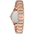 thumbnail image 2 of Bulova Women's Rose-Gold Turnstyle Crystal Accent Watch with Mother-of-Pearl Dial, 2 of 3