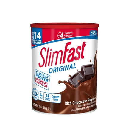 SlimFast Original Meal Replacement Shake Mix, Rich Milk Chocolate,12.83