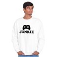 thumbnail image 5 of Video Game Junkie Gamer Nerdy Gaming Sweatshirt for Men or Women Brisco Brands L, 5 of 6
