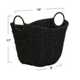 thumbnail image 3 of Household Essentials Paper Rope Basket with Handles, Natural Woven Woven Storage Basket, Great for Decoration or Organization, 3 of 6