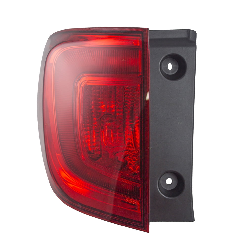 Go-Parts Left Driver Side Outer 33550-TG7-A01 HO2804107 for 2016 Honda Pilot Rear Tail Light Lamp Assembly / Lens / Cover 