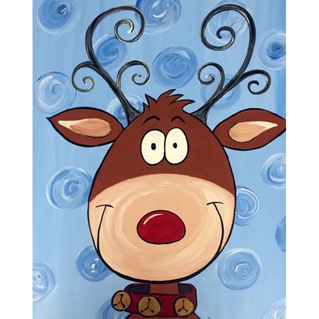 Diamond Painting (DE5027) Ovejas de Navidad 5D DIY Square Wall Arts (B2477) 45x60cm Hugtrwg Para estrenar