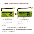 thumbnail image 5 of Baobian BT18433/BT28433 BT8300 Batt6010 BT1011 BT1018 BT184342/BT284342 Cordless Phone Battery, 5 of 6