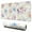 Pioneer Flower Floral-2, variant on Long Mouse Pads for Desk,Pioneer Flower Floral Print Pattern Desk Mats on Top Of Desks, Desk Mouse Pad Extra Large with 3mm Non-Slip Base and Stitched Edge for Gaming,Office,Work,Home 31.5"x11.8"