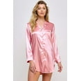 thumbnail image 2 of Be Wicked Kimberly Satin Sleepshirt, 2 of 10