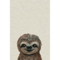 thumbnail image 1 of MARMONT HILL  - Handmade Cheerful Sloth III Print on Wrapped Canvas 40 x 60, 1 of 5