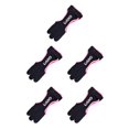 thumbnail image 3 of Soidarity Guante de tiro con Accesorios de flecha Protector de tres dedos Colores surtidos Guante de de estructura firme para principiantes Rosado 5Conjunto, 3 of 6