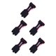 thumbnail image 2 of Eigraketly Tiro con resistencia al desgaste accesorios de flecha mejorar la precisión estructura firme guante moda buscando adulto principiante Rosado 5piezas Eigraketly CBP188389, 2 of 4
