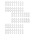 thumbnail image 6 of KALLORY White Plastic 6Pcs Fence Decorations Outdoor for Garden and Courtyard in 19.7x5.1x0.2in, 6 of 8