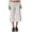 Gray #066, variant on Fold Over Wide Leg Capri Pants for Women Low Rise Lounge Yoga Flare Culottes Y2k Flowy Crop Palazzo Pants Beach, 2XL