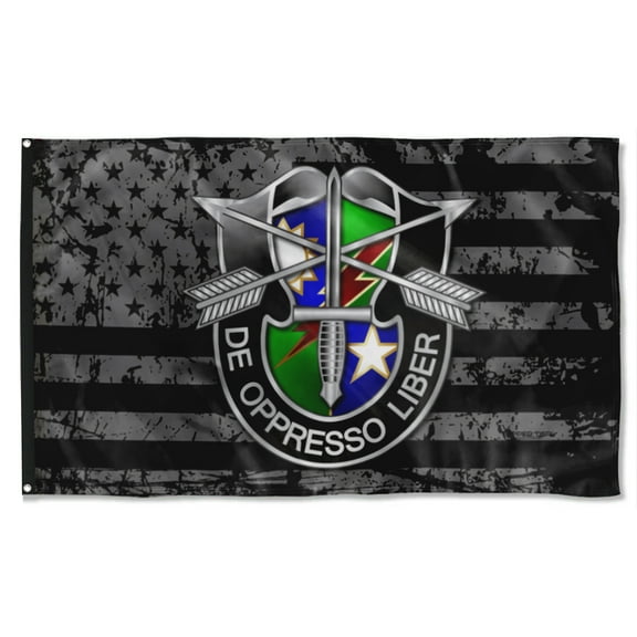 Cayyon Custom Subdued Ranger Sf Flag 3x5Feet Military Banner with 2 Brass Grommets
