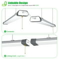 thumbnail image 4 of Chiuer Linkable LED Shop Lights 100W 13000LM 5000K 120V AC with On/Off Pull Chain--4 Pack, 4 of 6
