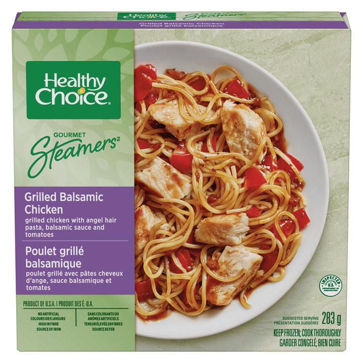 Healthy Choice® Grilled Balsamic Chicken Frozen Dinner; angelhair pasta