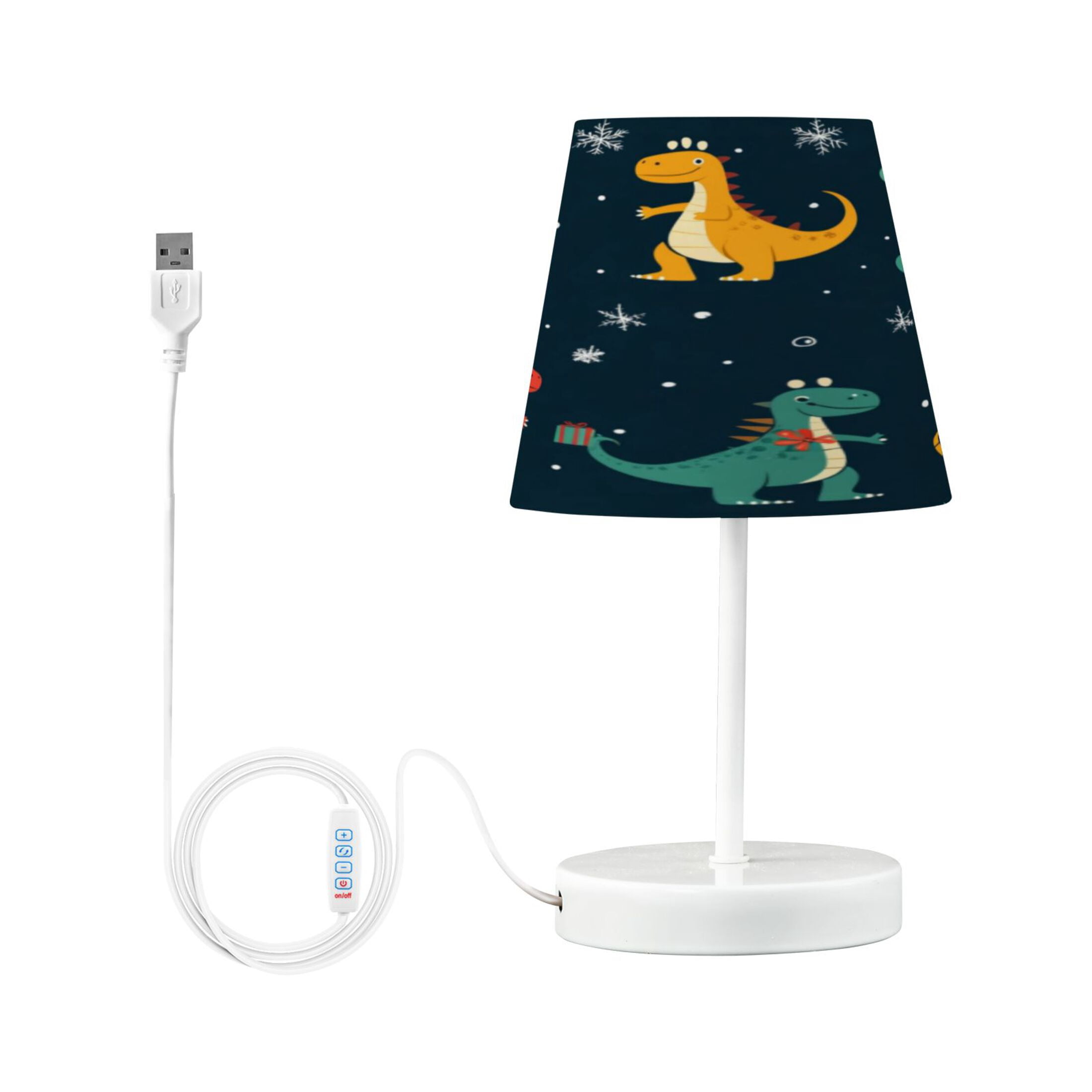 Table Lamp Medium 7.9x11.8 Inches Table Lamps Night Light Tools & Home Improvement Bedroom Lamp Guest Room Lamp Study Lamp Office Lamp Christmas Dinosaur