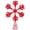 1#B, variant on Cutout Star Christmas Tree Topper, 5.9X4.33 inch Glitter Spring Tree Top Finial, Hollow Center Tree Ornament, Mini Tabletop Tree Accessory, Sparkling Holiday Decor, Indoor Seasonal Home Decoration