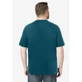 thumbnail image 2 of Boulder Creek By Kingsize Men's Big & Tall Heavyweight Jersey Crewneck T-Shirt, 2 of 5