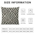 thumbnail image 5 of ONETECH  Crystal Boho Pillow Cover  Black and White, 5 of 5