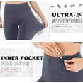 thumbnail image 4 of High Waisted Leggings for Women Workout Leggings with Inner Pocket Yoga Pants for Women, 4 of 11